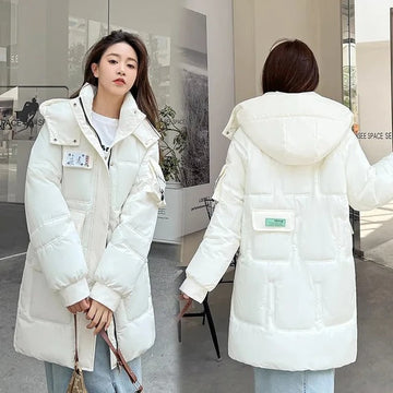 Comfortabel Parka Winterjas Met Capuchon - Lena