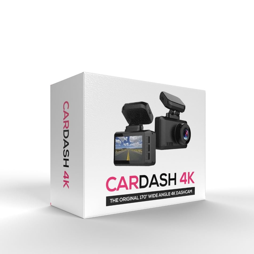 Draadloze 4K dashcam voor in de auto met GPS en IPS-scherm
