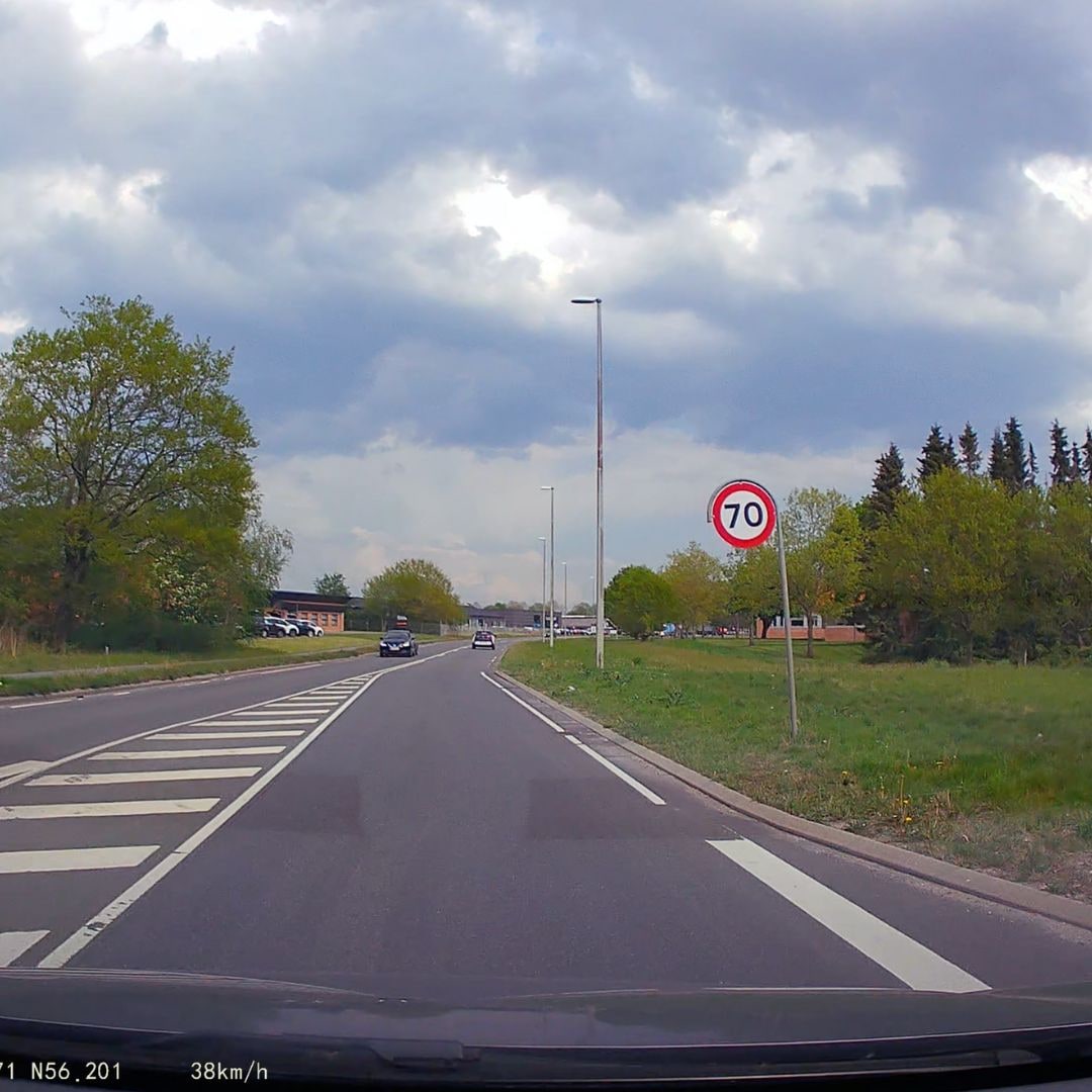 Draadloze 4K dashcam voor in de auto met GPS en IPS-scherm