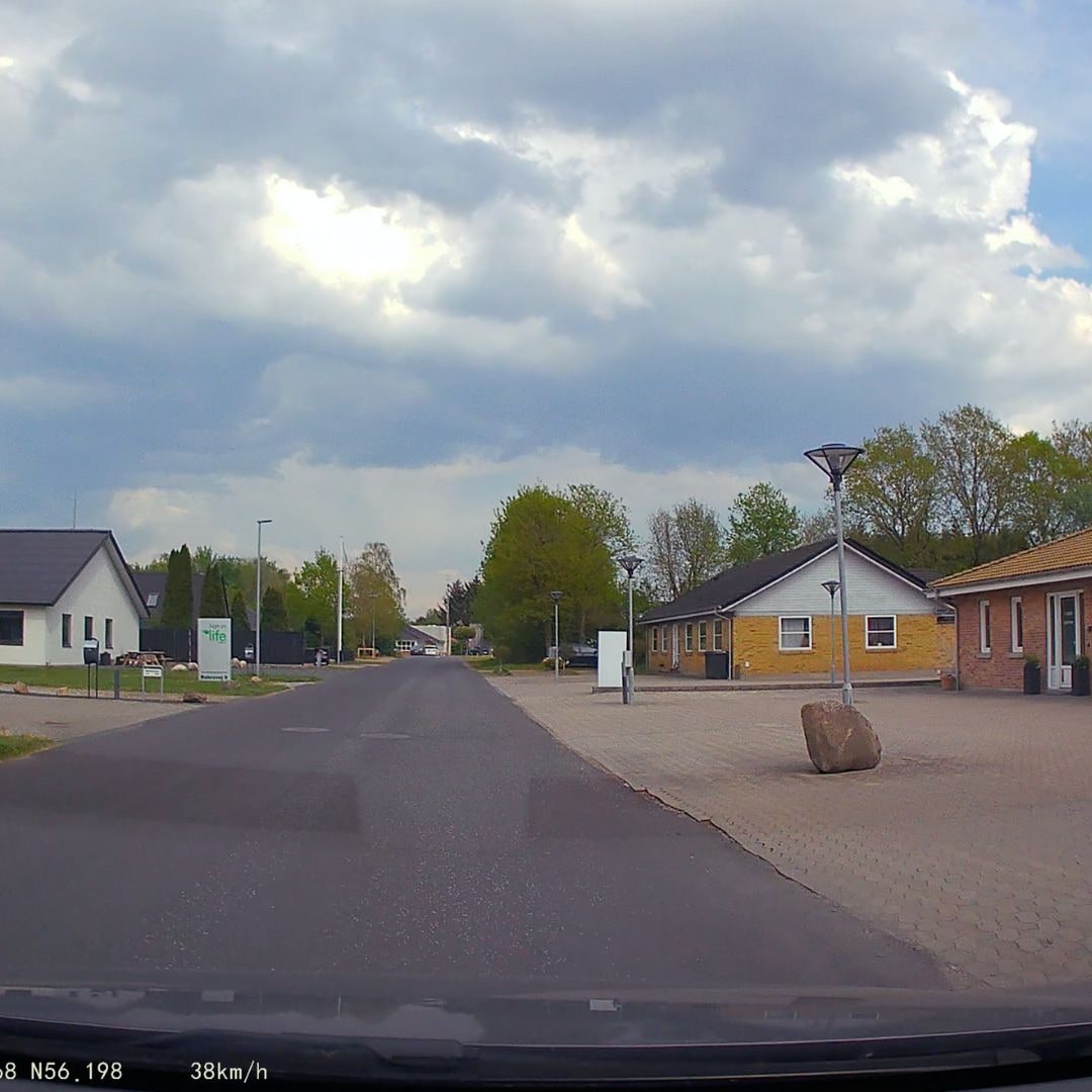Draadloze 4K dashcam voor in de auto met GPS en IPS-scherm