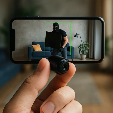 Draadloze Beveiligingscamera Mini Spy met Bewegingsdetectie en Nachtzicht