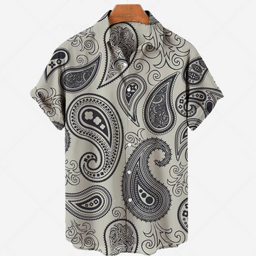 Comfortabel Herenoverhemd met Print