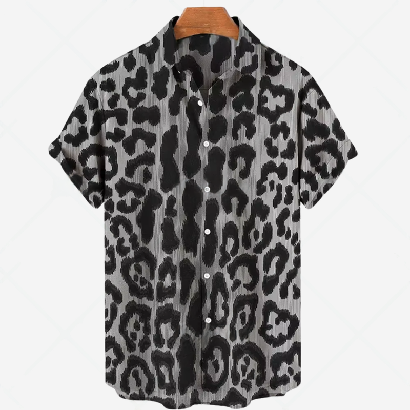 Comfortabel Herenoverhemd met Print