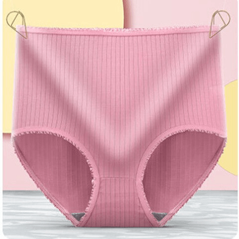 Lekvrije slips voor dames, 3 stuks – ademende geribbelde slips